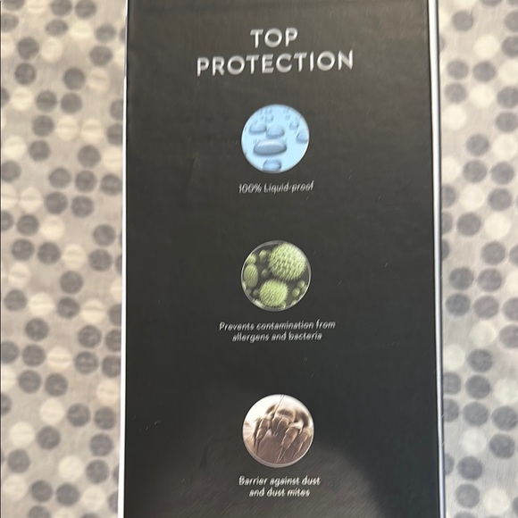 Sleep Tite Prime Smooth Mattress Protector - White- new in original box - Picture 5 of 5